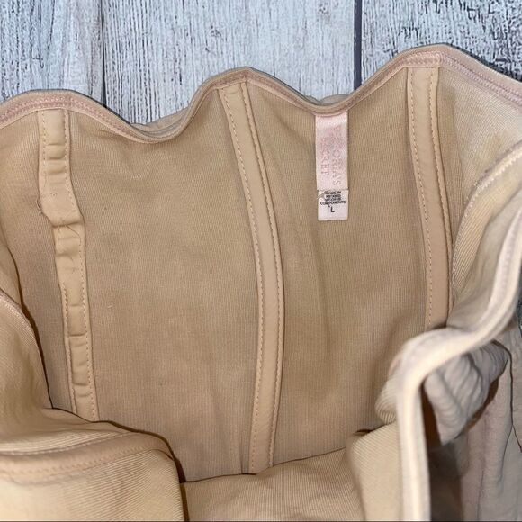 Victoria’s Secret pull on Shapewear beige women size large - Picture 2 of 9
